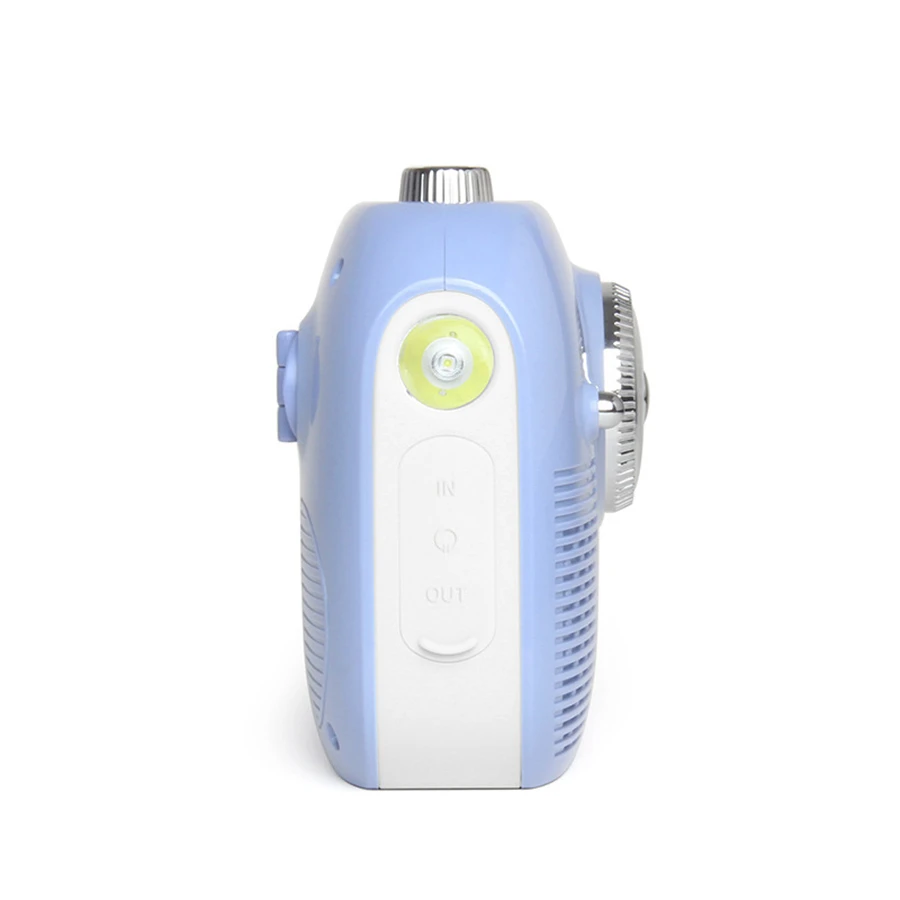 Promotional Gift New Solar Radio Hand-powered Lamp Flashlight Survival Emergency Charging Multi-functional Power Banks