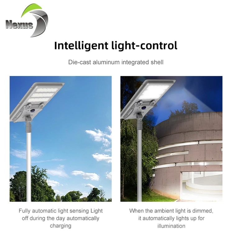 New Arrival Waterproof Outdoor Solar Panel Highway 300w 400w 500w All In One Led Solar Streetlight