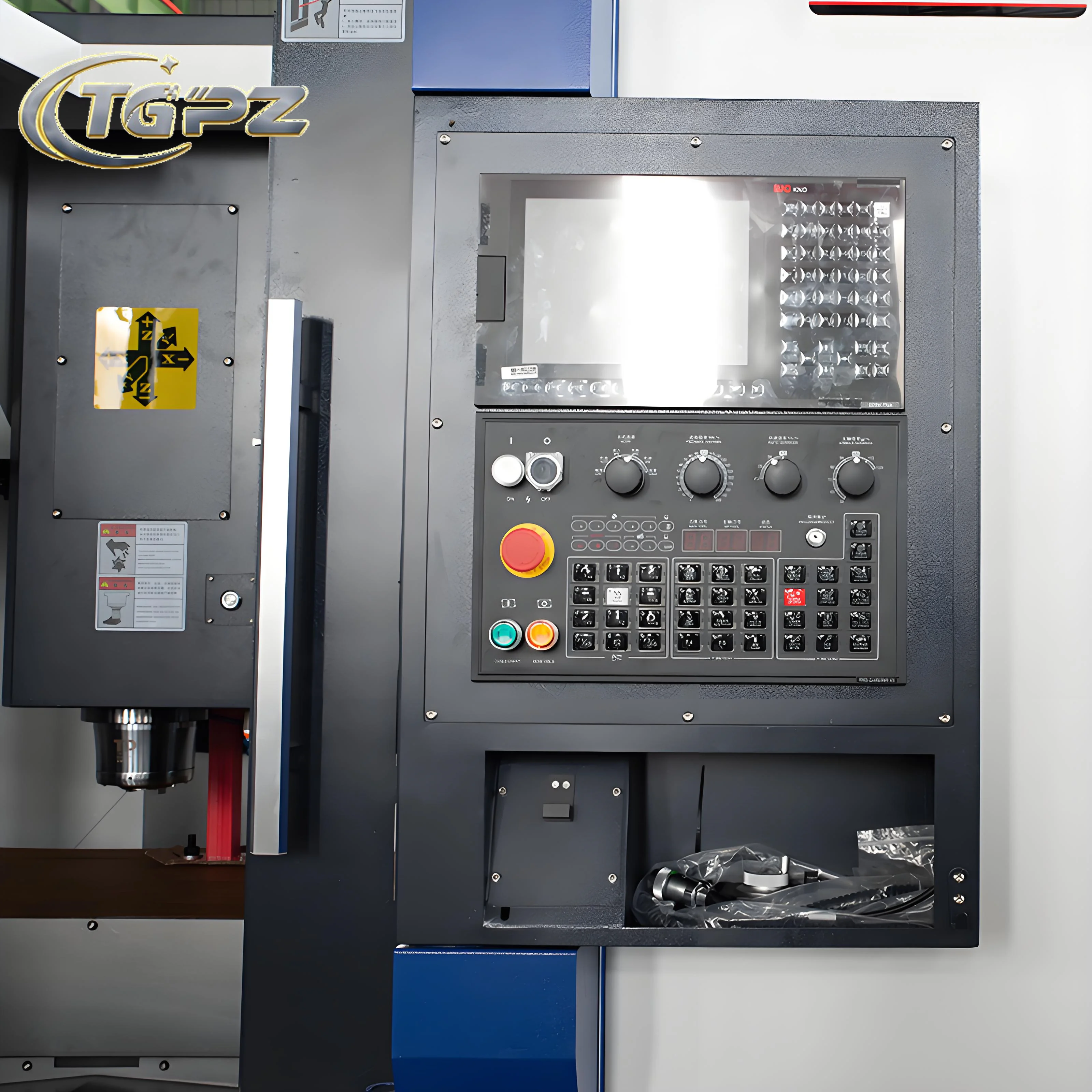Customized VMC850 heavy-duty metal milling machine CNC system from the source factory with optional spindle machining center