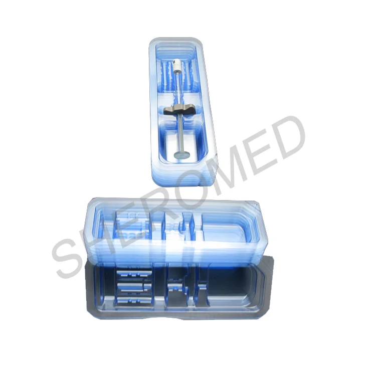 Blister Capsule Pill Packaging Tray Clear Empty PVC Plastic Blister Packing Recyclable Packaging PETG