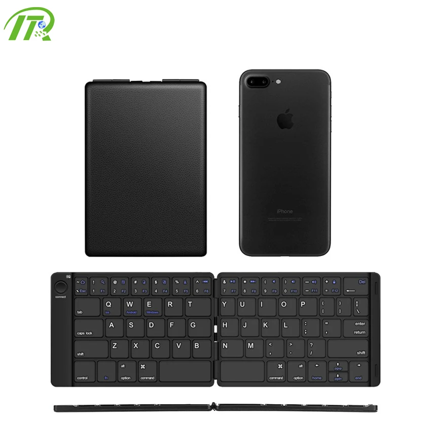 
Good Touch Feeling Laptop Style Mini Folding AZERTY Clavier French Wireless Keyboard 