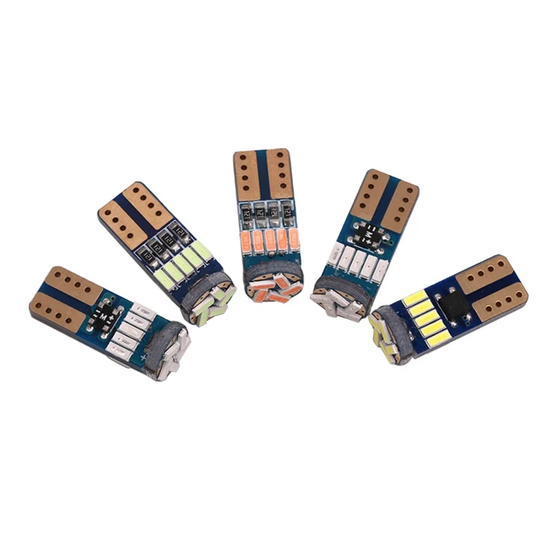Car LED T10 canbus led W5W Canbus t10 led 15smd 4014 LED Parking Light External Light