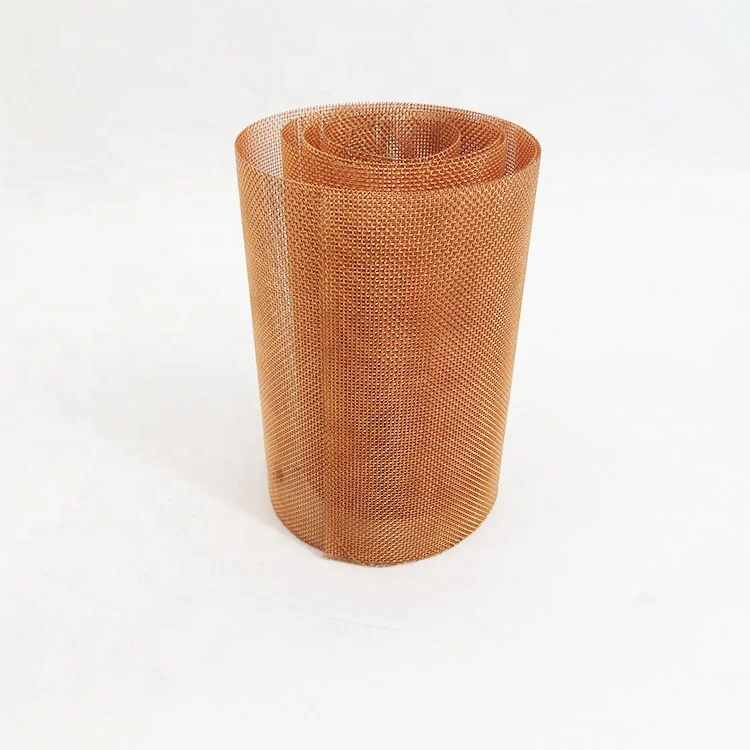 
Customized 40 50 60 70 80 90 100 120 140 160 180 200 micron copper phosphor bronze wire mesh 