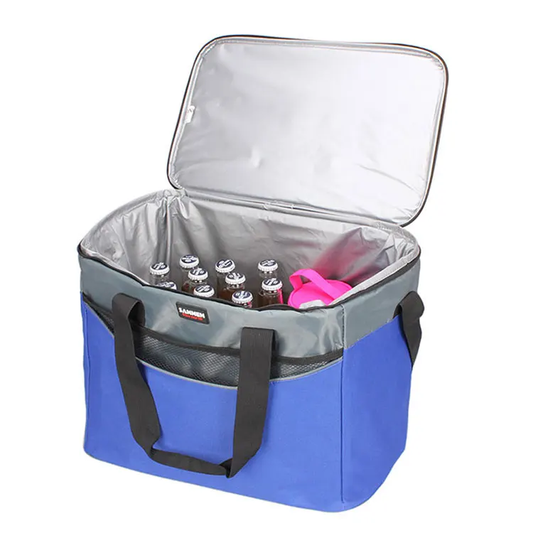 Cooler Bag, Custom Printed Portable Insulated Bag, Promotional Insulated Cooler Bag Aluminum Foil Waterproof Food Oem 500 Pcs