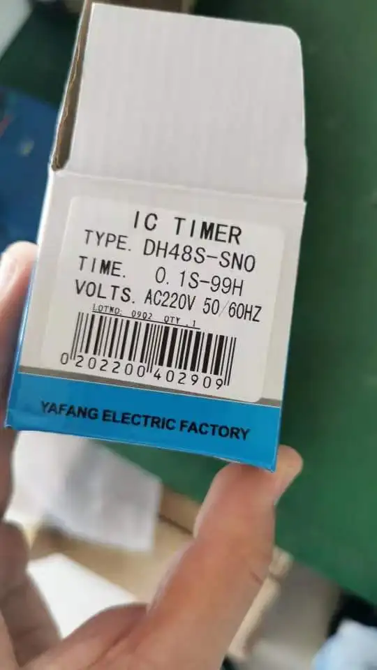 DH48S-S 110V 220V interruption circulation timer with contactor for ozone machine IC timer Count