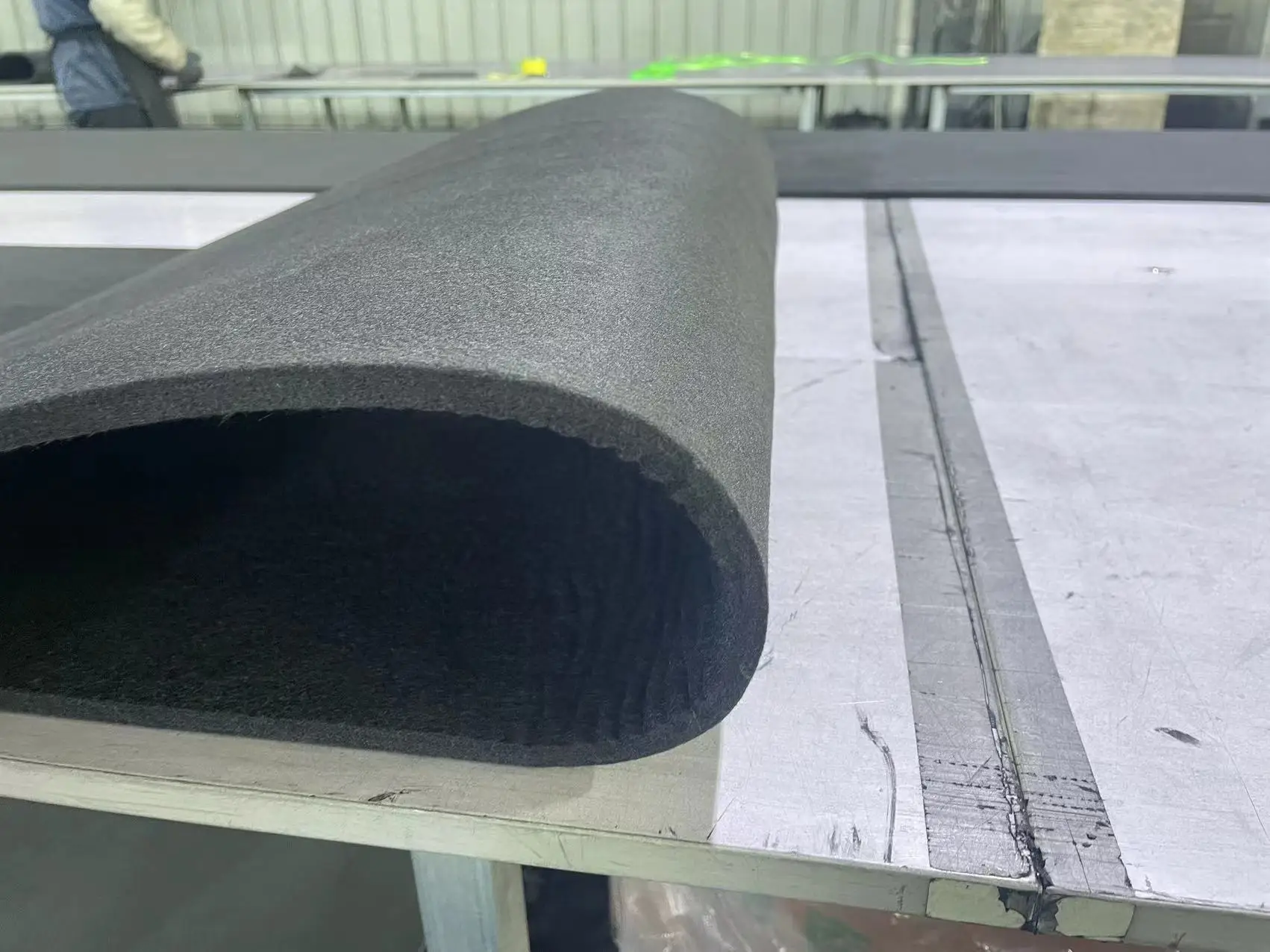 PAN carbon graphite fiber felt plate  10mm