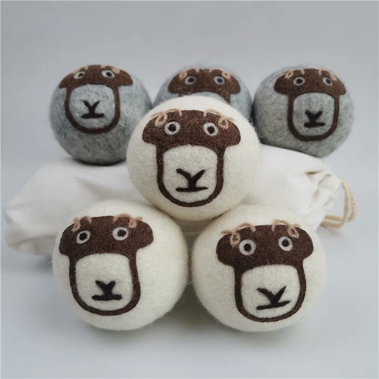 YUJIN XL New Zealand Wool Dry Ball Yarn Natural White 6 Pack