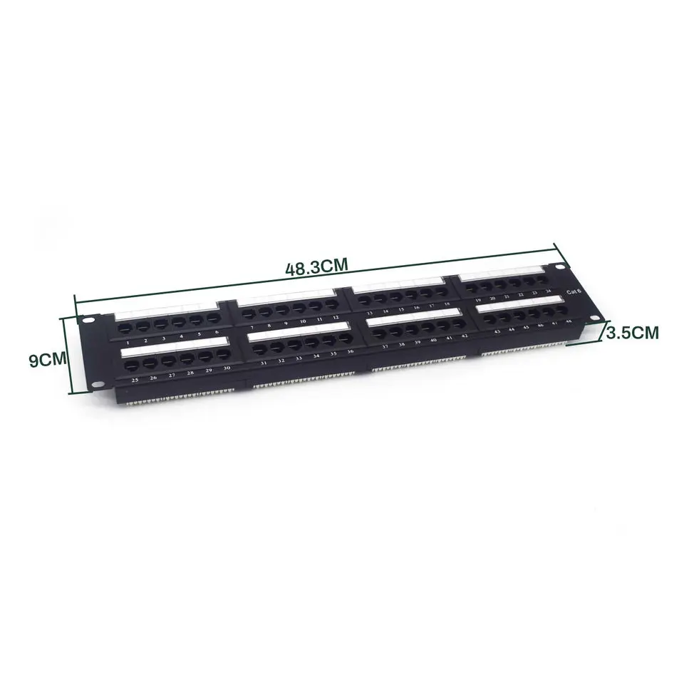 24 порта UTP Cat6