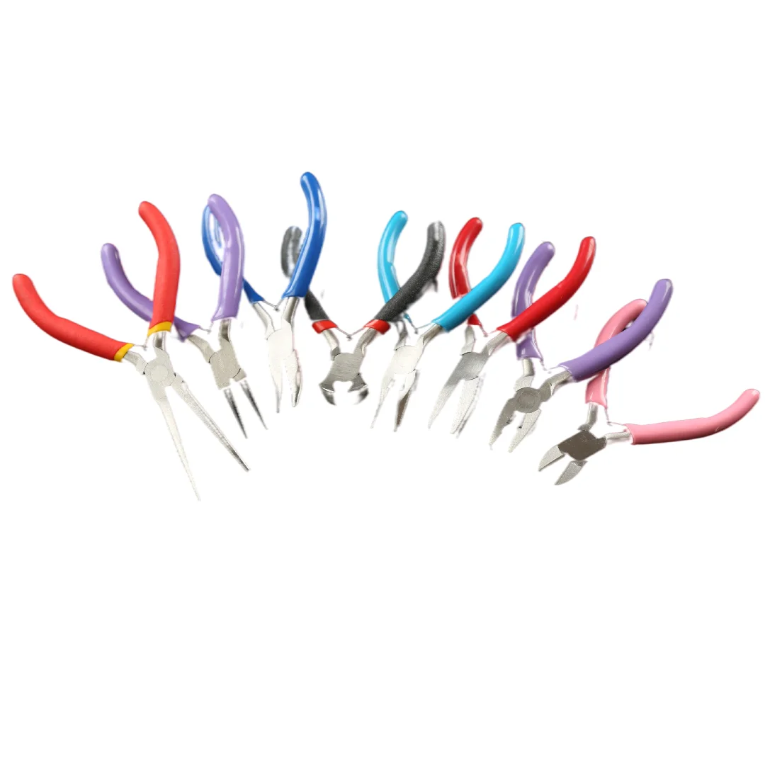 Новинка 2021, мини-плоскогубцы для ювелирных изделий, плоскогубцы с круглым носом