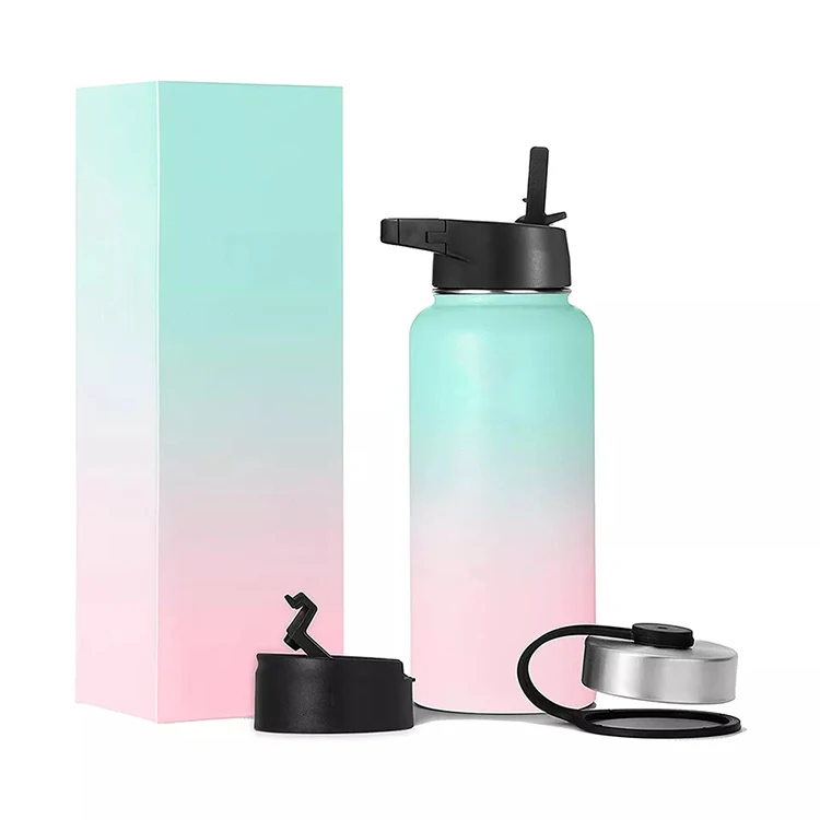 Thermo China Wholesale Reusable Promotional Metal Stainless Steel Vacuum Insulated Water Bottle