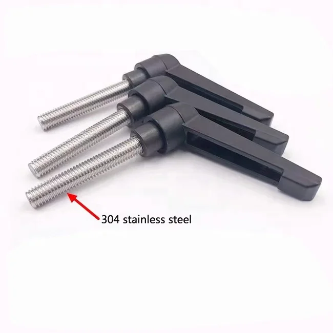 Male and Female Clamping lever UNC 5/16-18 * Zinc Alloy Levers Handle Adjustable Handle Stainless steel 304
