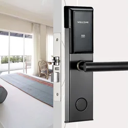 High security electronic hotel card lock RFID smart card electric door hotel lock system