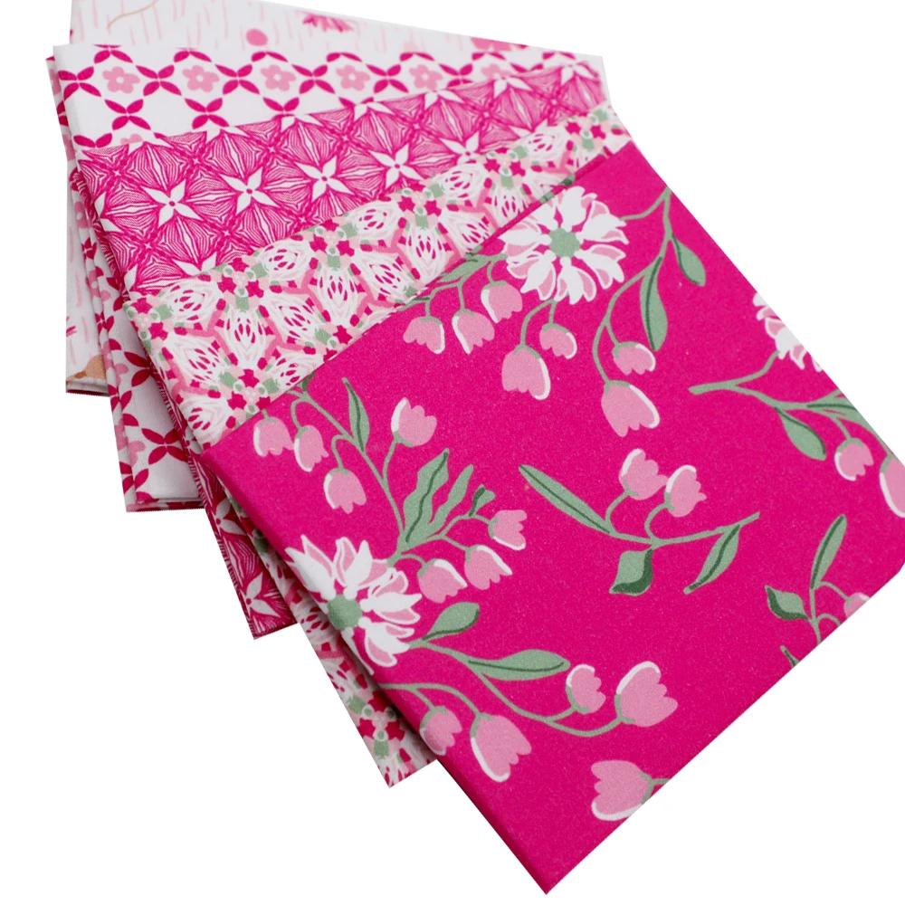 Wholesale fat quarters fabric100% cotton printed fabric textile for DIY crafts tissue patchwork