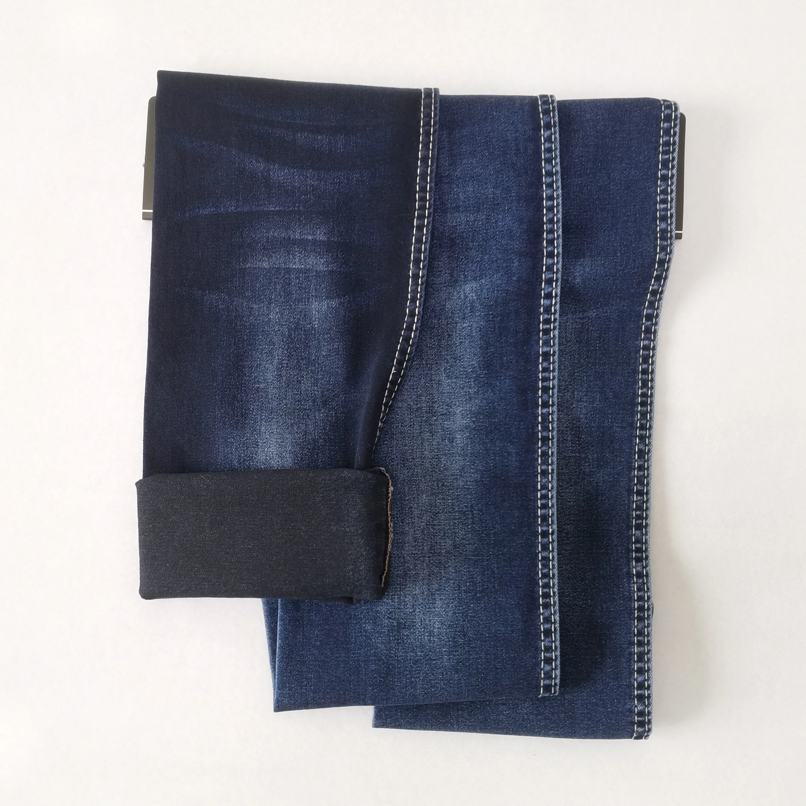 High quality good stretch 10 oz tencel American design netting weaving new development denim fabric
