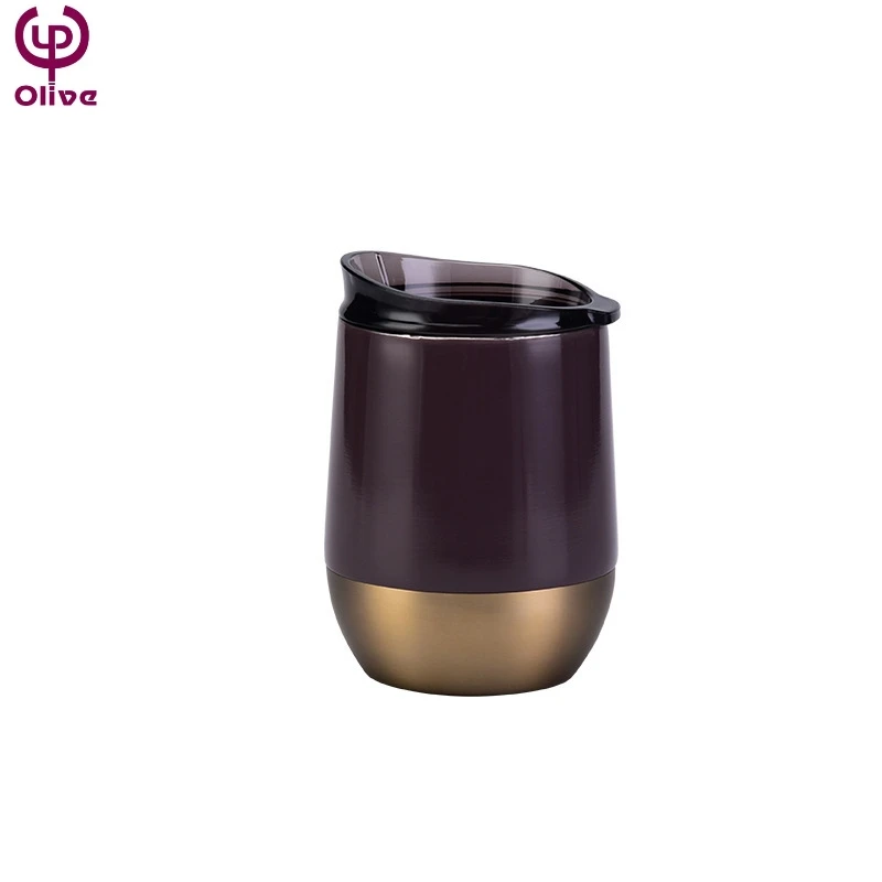 Lazzy Coffee Stirring Cup Auto Stirring Magnetic Rotating Electric Milk Cup Mark Cup 304 Stainless Steel  Free Sample
