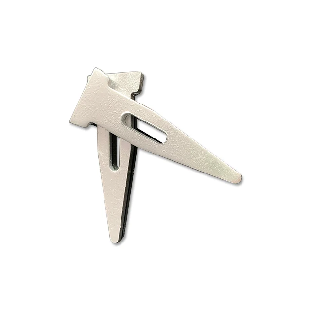 Triangle wedge pin for construction