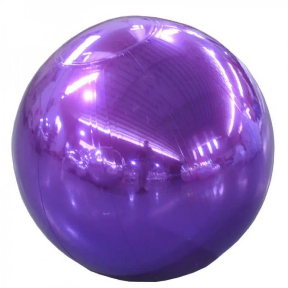 Customize Silvery Giant Inflatable Mirror Ball Decoration Inflatable Mirror Sphere Outdoor Mirror Balloon for Party