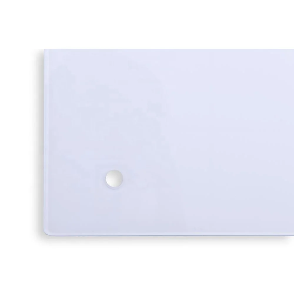 Tempered glass projection whiteboard ultra white non glare projection glass whiteboard