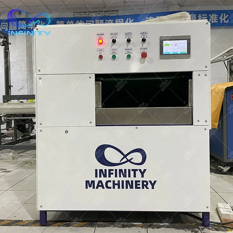 IF-07R Automatic pillow mattress quilt roll rolling packing machine for memory foam latex pillow