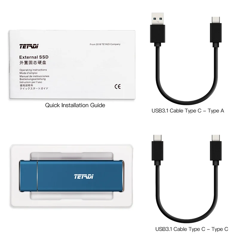 OEM brand 2 years warranty 1tb 512gb 256gb 128gb external ssd portable solid state drive for desktop pc