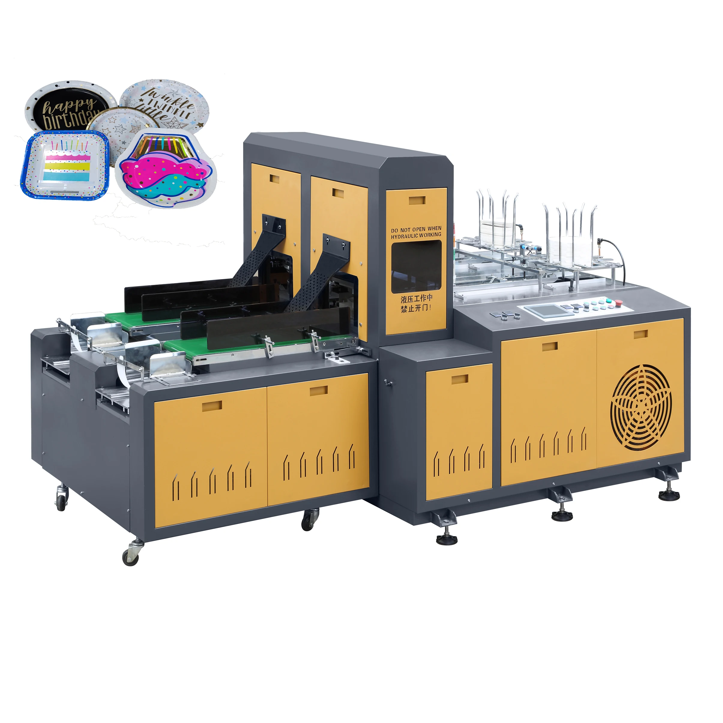 JBZ-500 High Speed Automatic  paper plate making machine(hydraulic type)