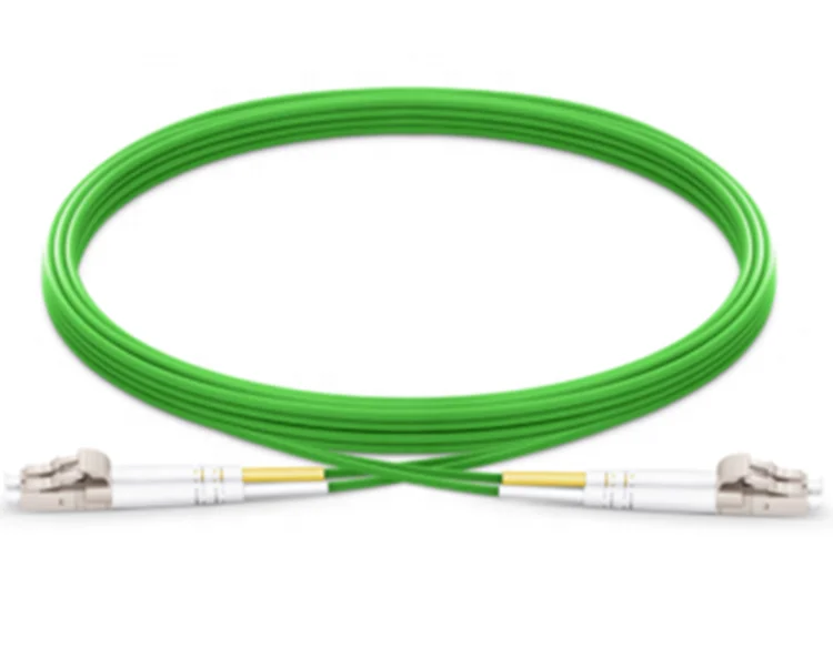 5m (16ft) LC UPC to LC UPC Duplex OM5 Multimode Wideband PVC 2.0mm Fiber Optic Patch Cable