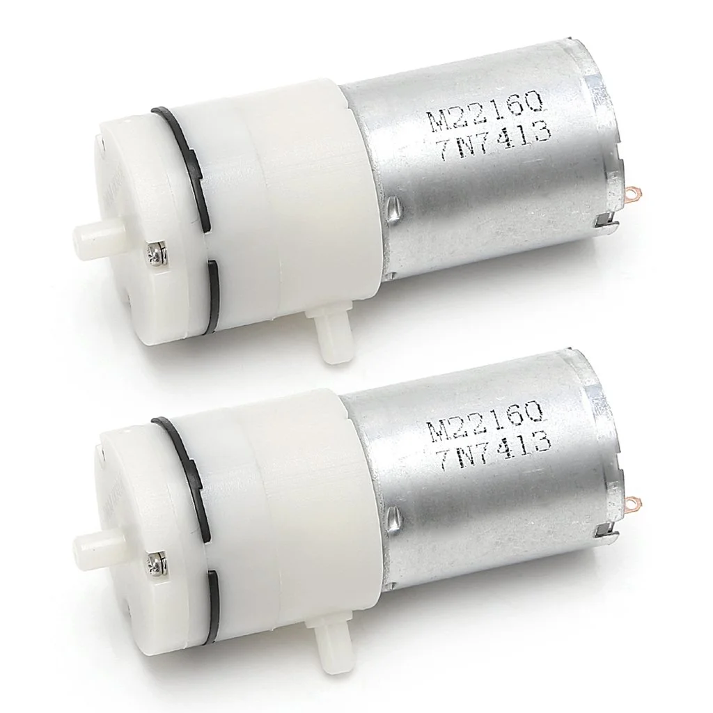 Micro Motor Pump 24v Dc High Pressure Micro Diaphragm Small Air Pump Air Pump With 2lpm Flow Rate