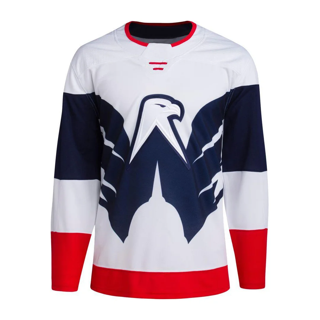 High quality practice custom  Ice Hockey Wear Cheap custom team color lightweight 100% polyester ice hockey jersey
