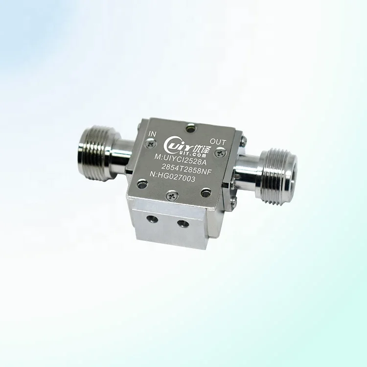 Customized Uhf 2300~3000mhz 100w High Isolation Rf Coaxial Isolator With sma-m/f Connector For In-building Solutions