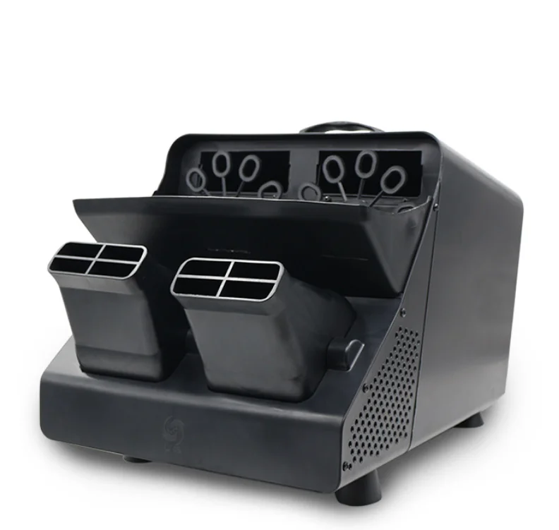 Christmas Party Wedding Flight Case For Club Liquid Stage Fog Smoke Bubble Machine YS-190