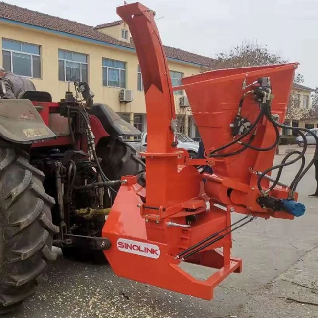 
Sinolink tractor wood chipper shredder machine for sale by owner 