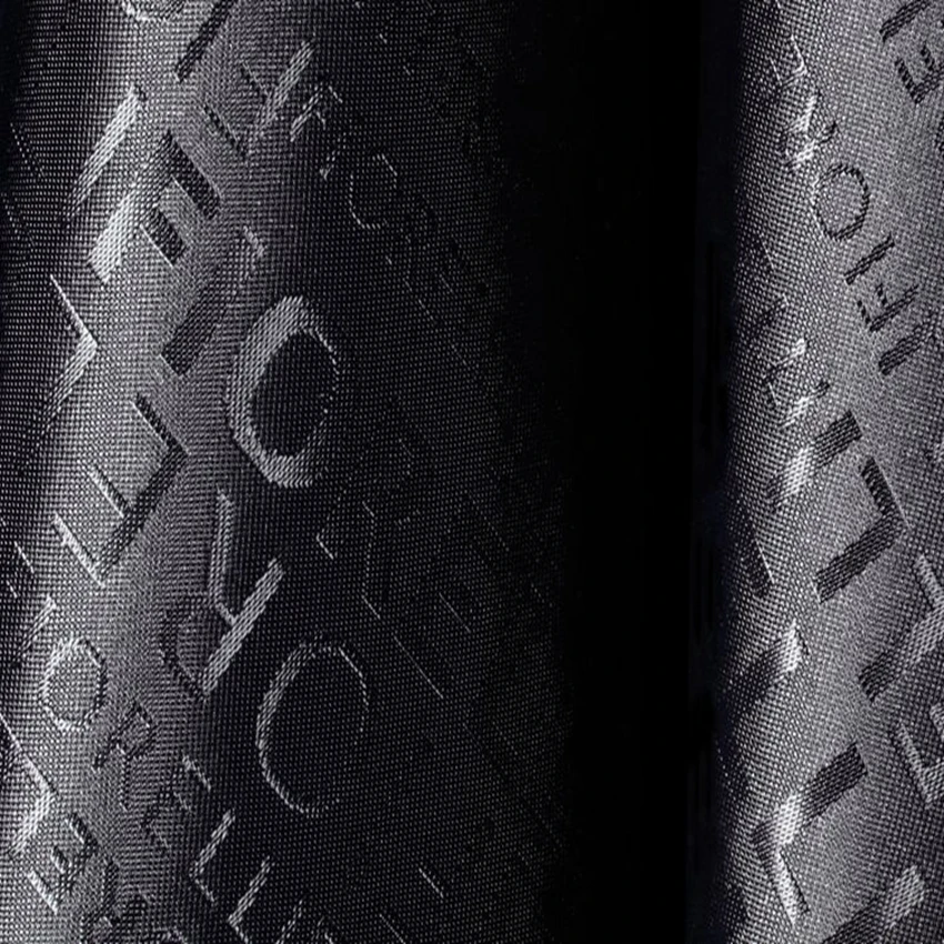 Jacquard logo lining/logo jacquard lining/fabric logo lining