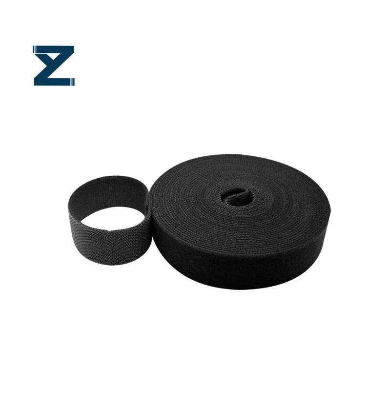 Wholesale Portable Colorful Back to Back Hook and Loop Cable Tie Wire Nylon velcroes adhesivo