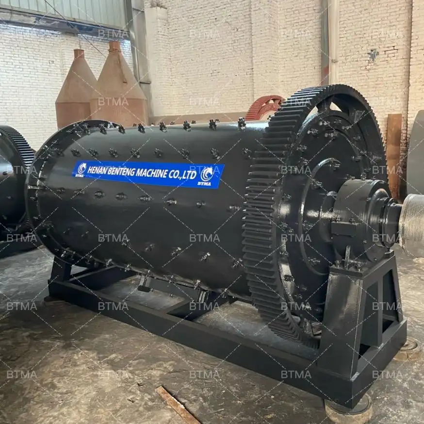 BTMA Factory Hot Sale Low Price 3-5 Tons Per Hour 1200x2400 Ball Mill Grinding Machine