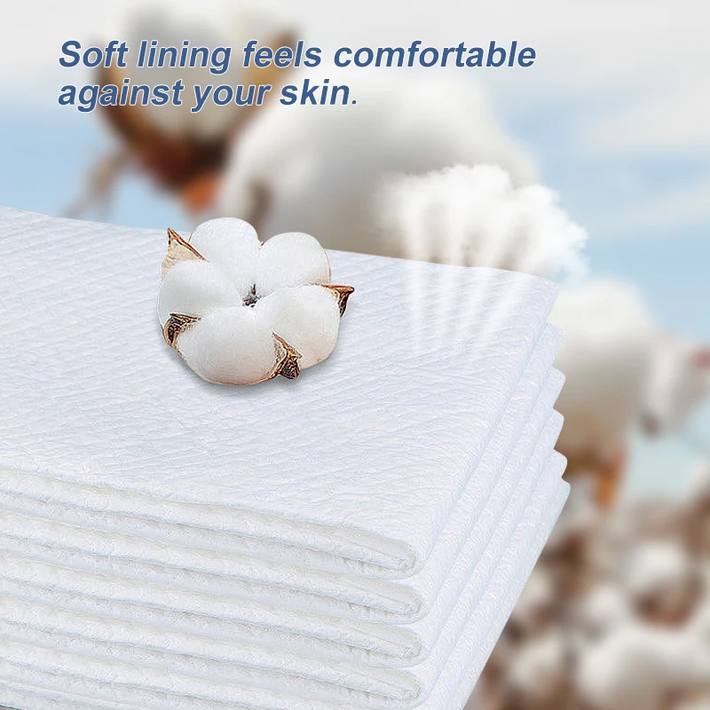 Adult and elderly disposable hospital incontinence  pads absorbent bed sheets under pads