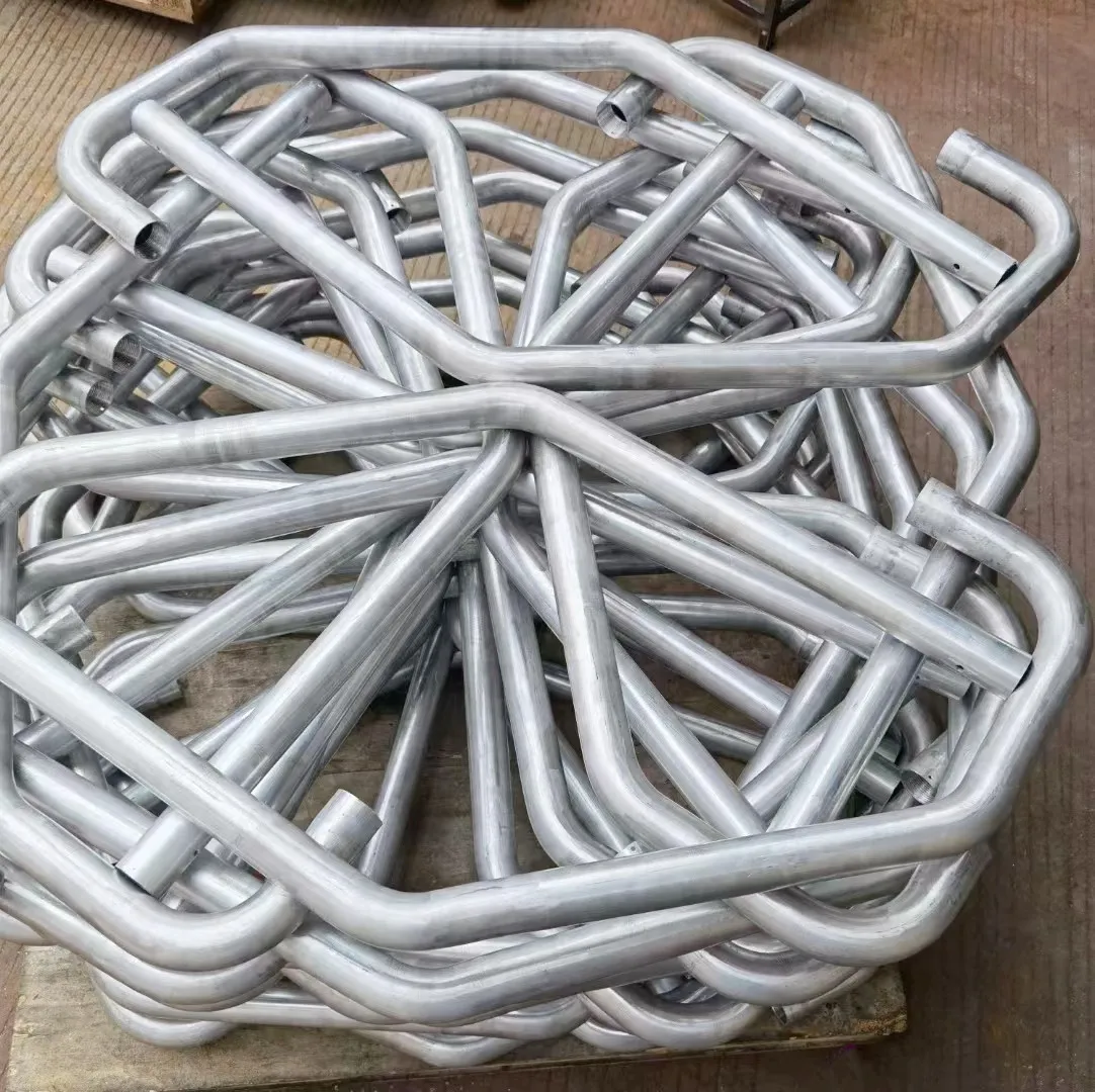 CNC Machined Bending Steel Pipes With Round Square Steel Aluminum Alloy Powder Coating Black Kayak Seat Bracket Bend Tube Pipes