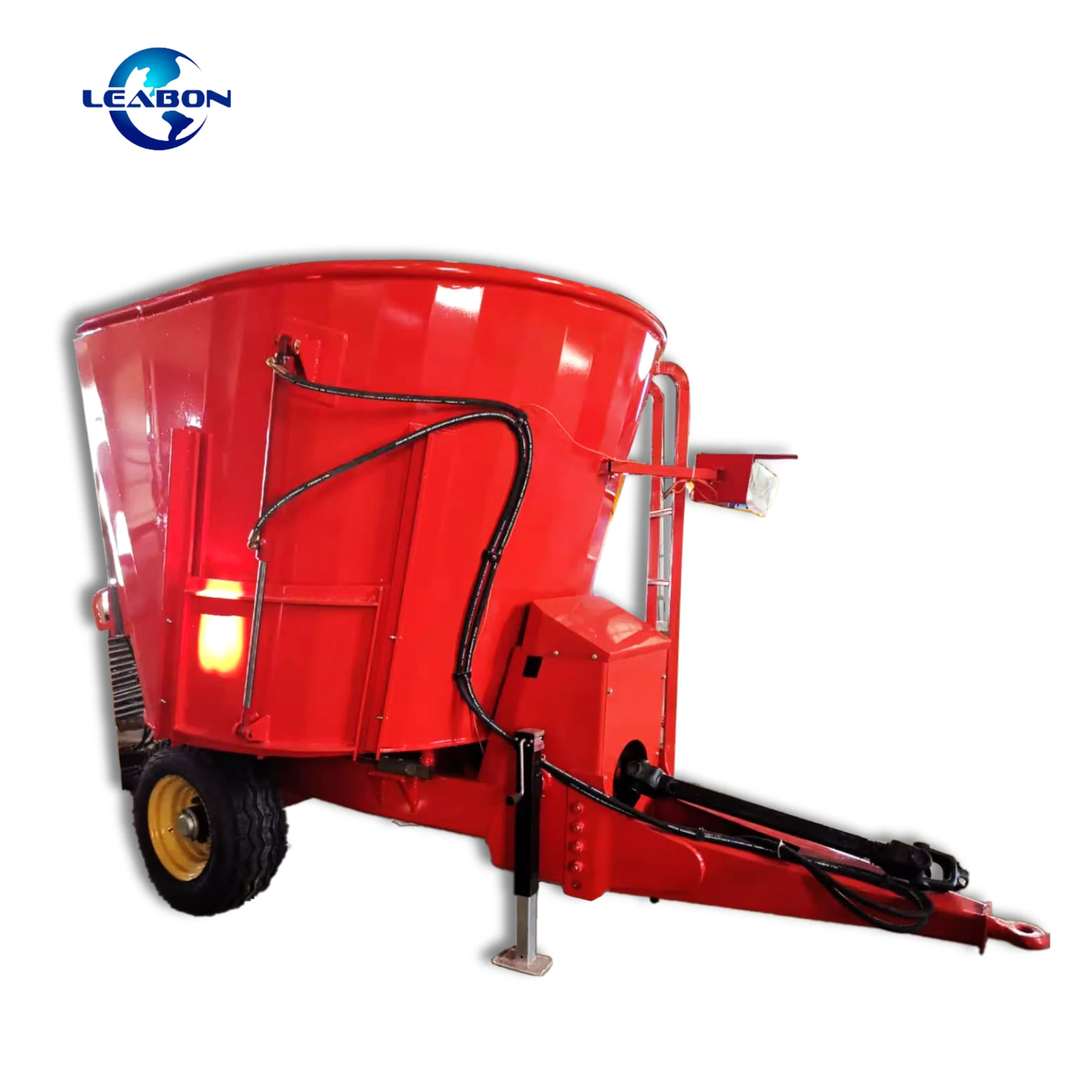 5CBM Diary Farm Use TMR Animal Feed Mixer Machine Silage Grass Blender Livestock Forage TMR Mixer Machine for Sale