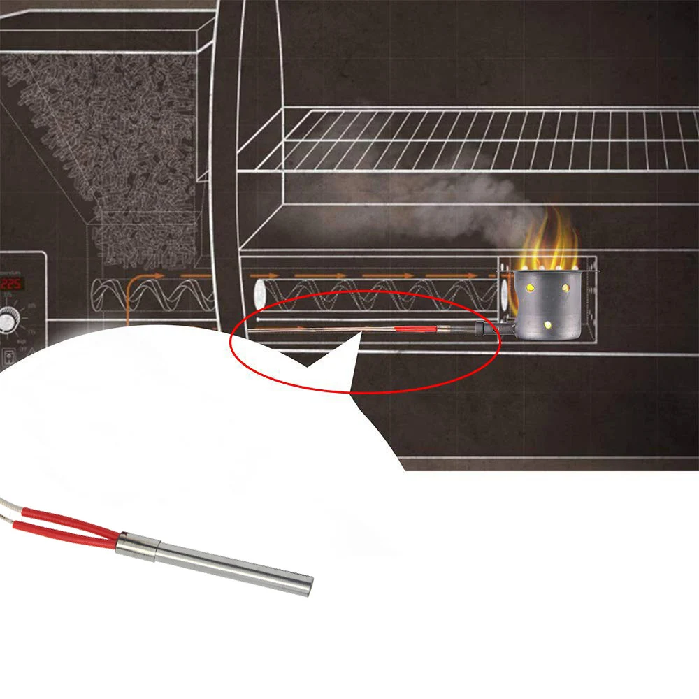 Pellet Grill Smoker Igniter Replacement for Pit Boss, Durable Hot Rod Ignitor with Fuse