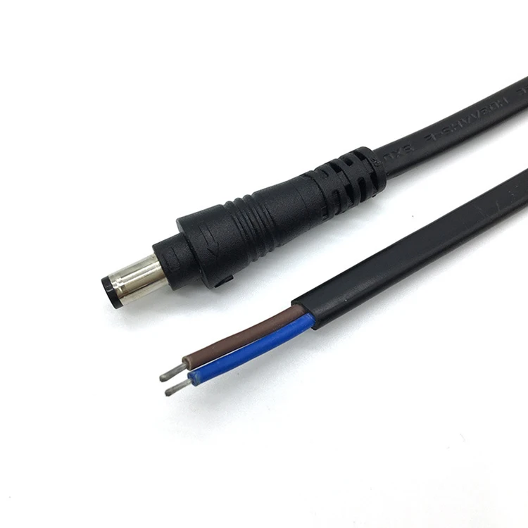 Dongguan Guangying Small quantity can accept Factory direct DC5521 power charger cable Finely processed extension power cable