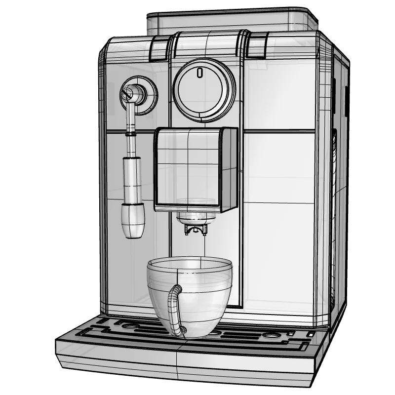 Custom home coffee machine Coffee machine design Product structure design Industrial design Acceptance 3D drawings
