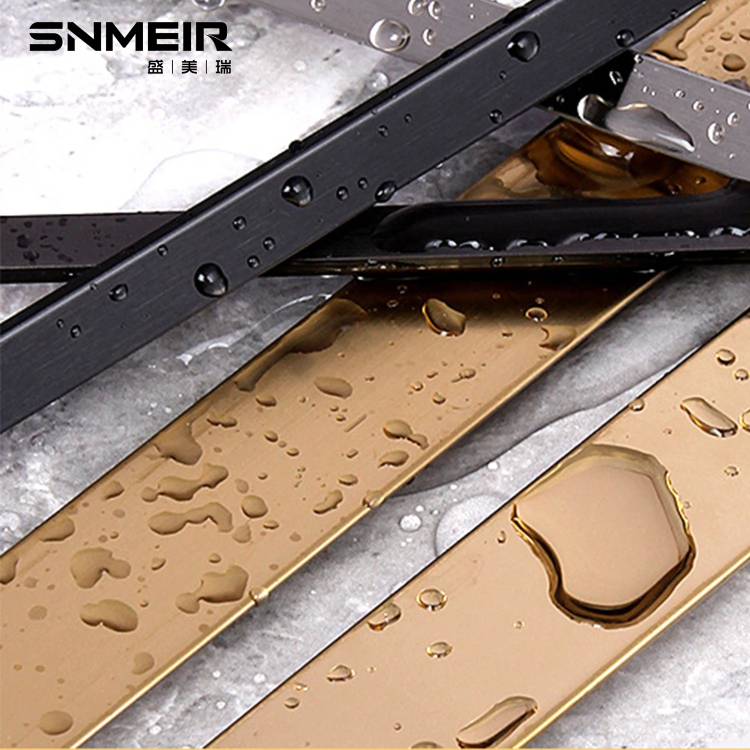 Senmry Most Popular Ceramic Tile Trim Stainless Steel Edge Trim decor metal strip