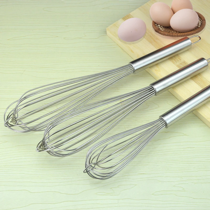 Baking Tools Mini Stainless Steel Eco Friendly Kitchen Manual Egg Beater Tool