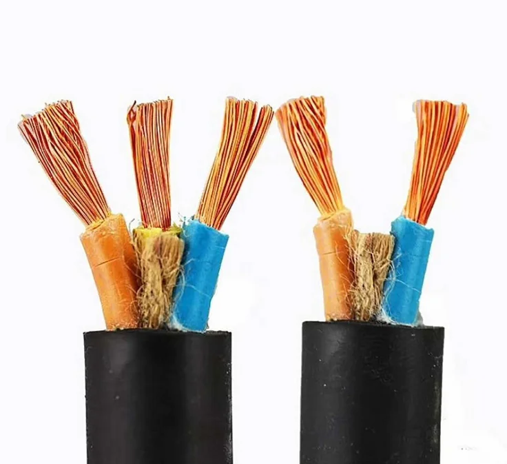 
Hot sale House wiring electrical cable wire 6mm2 copper conductor PVC insulation material RVV 
