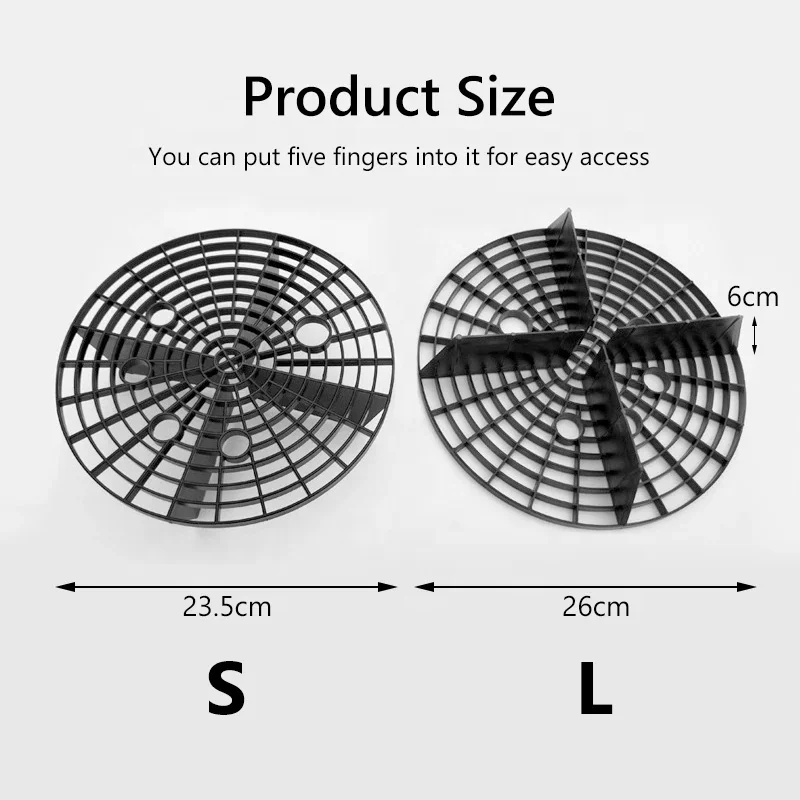 Car Wash Grit Sandstone Isolation Net Insert Water Bucket Scratch Dirt Filter Cleaning Car Filter Accessories