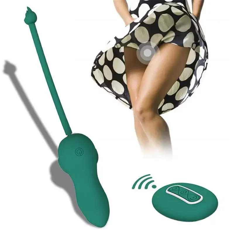 New Cute Mickey Mouse Electric Shock Wireless Remote Control Invisible Wearable Egg Vibrator Sex Toys For Woman Portable