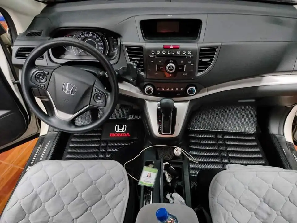 Muchkey All Weather 3D EVA Material Diamond Mats LHD Car Floor Mats Luxury Special Car Carpet Mats For Honda CR-V 2018-2023