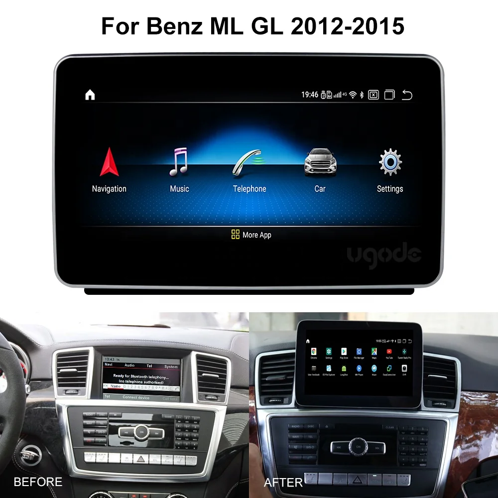 ML W166 GL Android 10.0 Car GPS Stereo Multimedia player For Mercedes Benz Qualcomm Carplay manufacturer