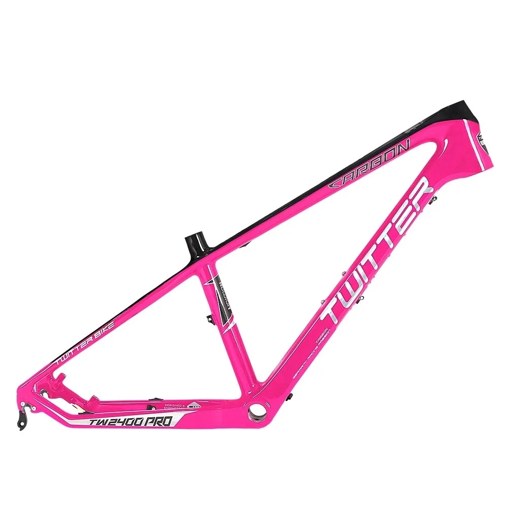 
china factory bike parts professional customized kids mountain bike carbon frame 24 