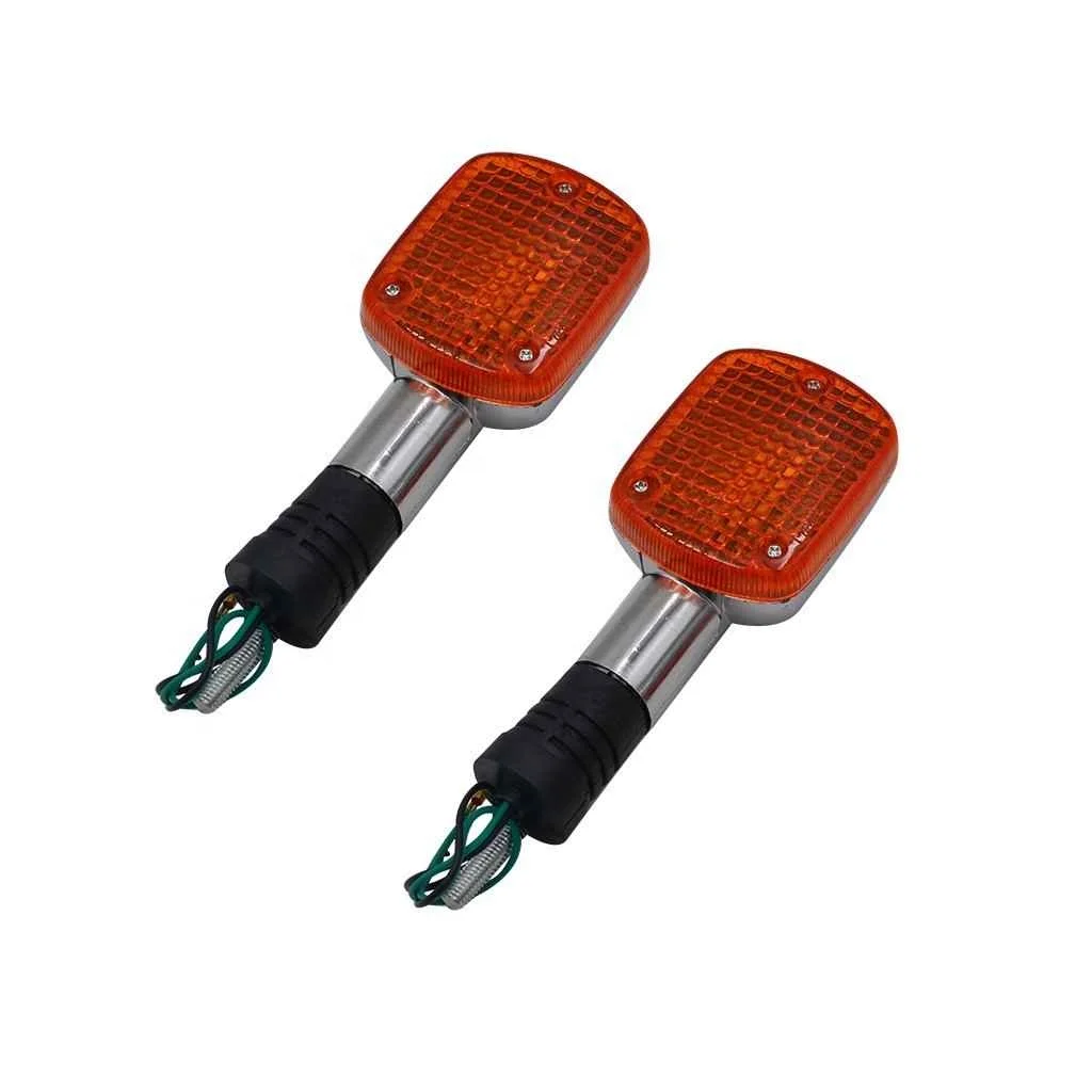 1 Pair Turn Signal Lights Motorcycle Indicators Flowing Flashing Signal Lamp for Honda Honda Shadow  Steed Rebel Magna 250