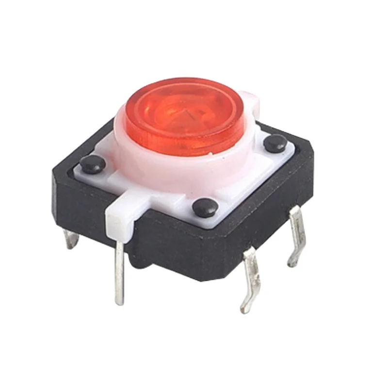 TL12-SWST series 12*12 Full Color Momentary Illuminated Tactile Switch for Studio/Audio Broadcast tactile push button switch